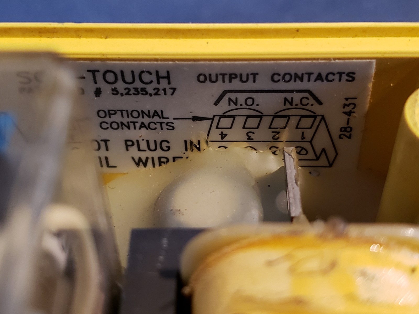 SOF TOUCH ST-000-90 INDUSTRIAL MACHINE SWITCH 102-132 VAC 10A