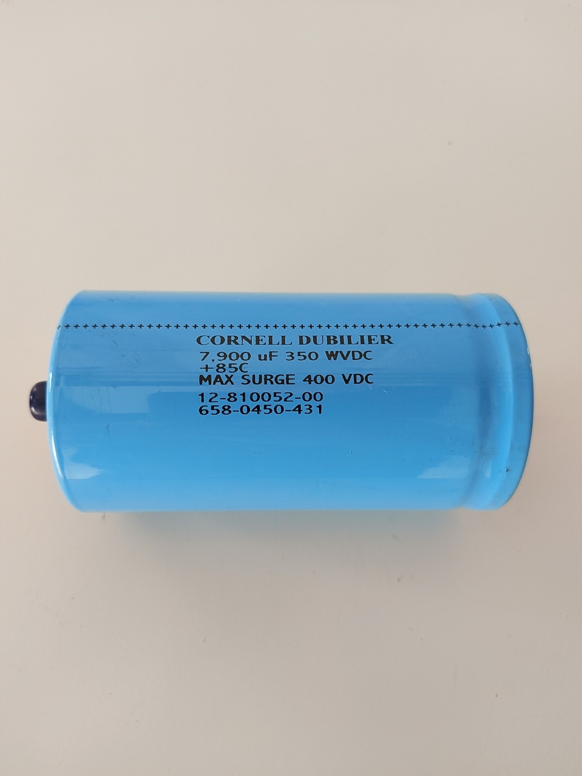 NEW NOS CORNELL DUBILIER 7900UF 350WVDC +85C 400VDC MAX SURGE. FAST SHIPPING!