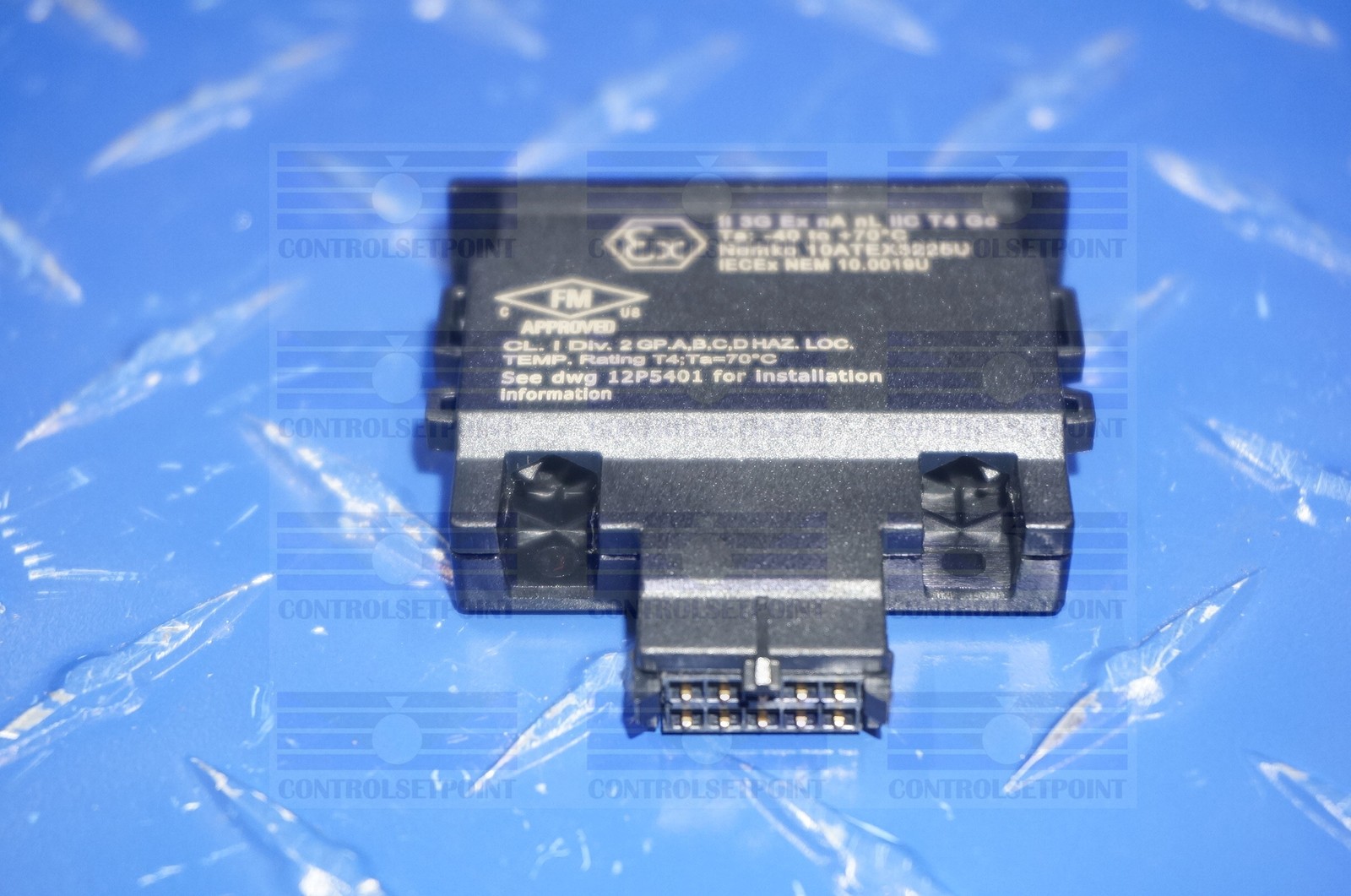 EMERSON DELTAV KL4501X1-BF1 ADDRESS PLUG #6 KL4501X1BF1 12P4983