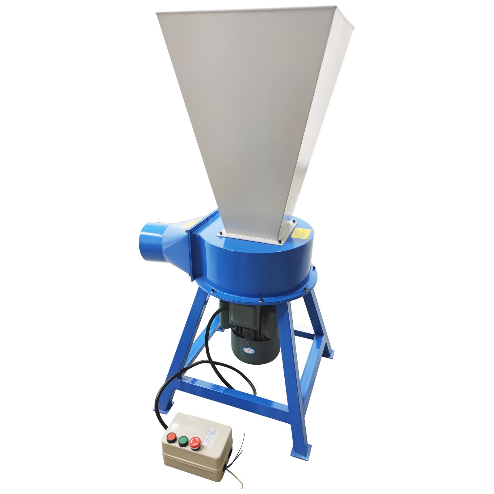 Sponge Crusher Sponge Corner Waste Mill Grinder w/20Mesh Screen 132-198LB/h 220V