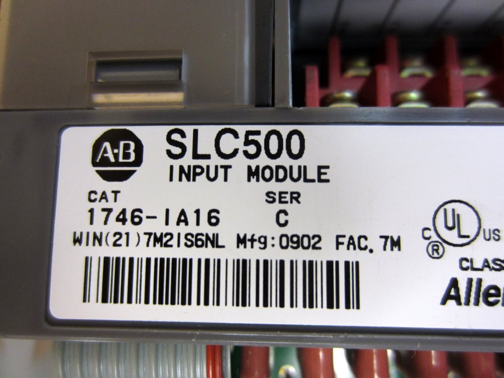 Allen Bradley 1746-IA16 Module 1746-1A16 Ser.C