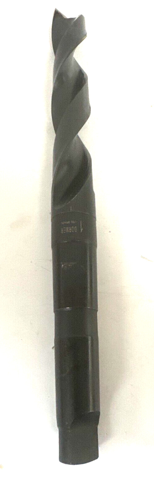 DORMER TAPER SHANK SPIRAL FLUTE DRILL BIT 1″ OAD X 11″ OAL HSS 6-1/2″ FLUTE MT3