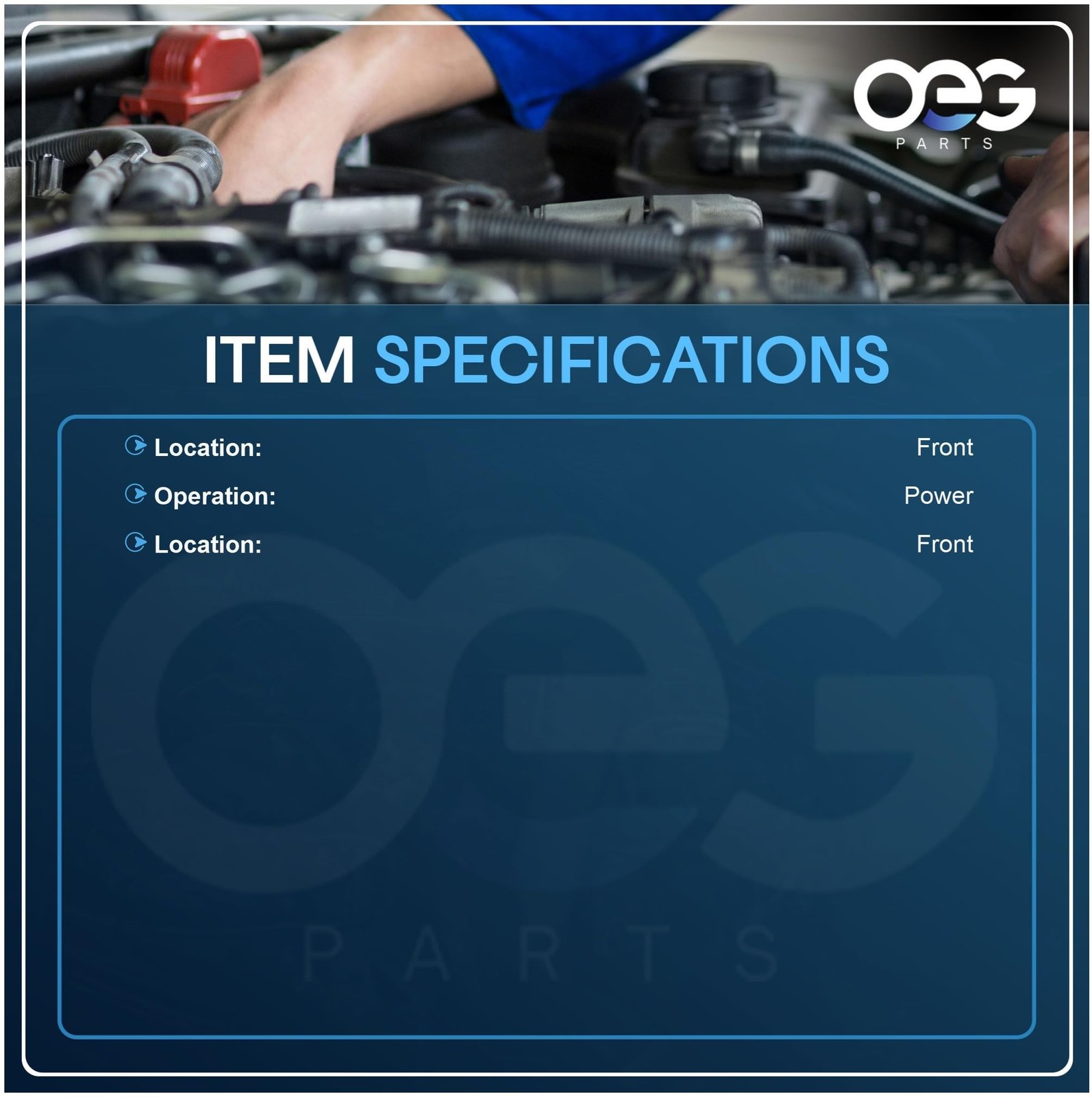 OEG Parts New Windshield Wiper Motor Compatible with Chevrolet S10 Blazer & P…