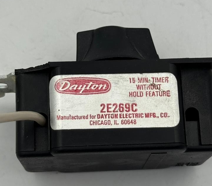 Dayton | 2E269C | 15-Minute Timer without Hold Feature | Made in USA