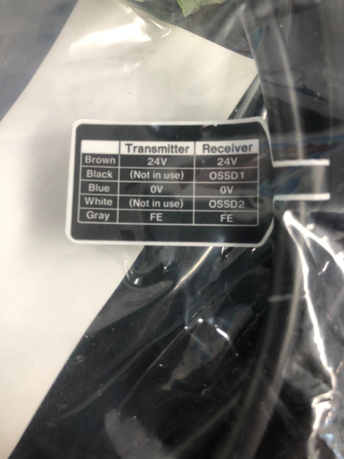 Keyence GL-RP10P, 10-Meter Main Cable, New in Sealed Bag