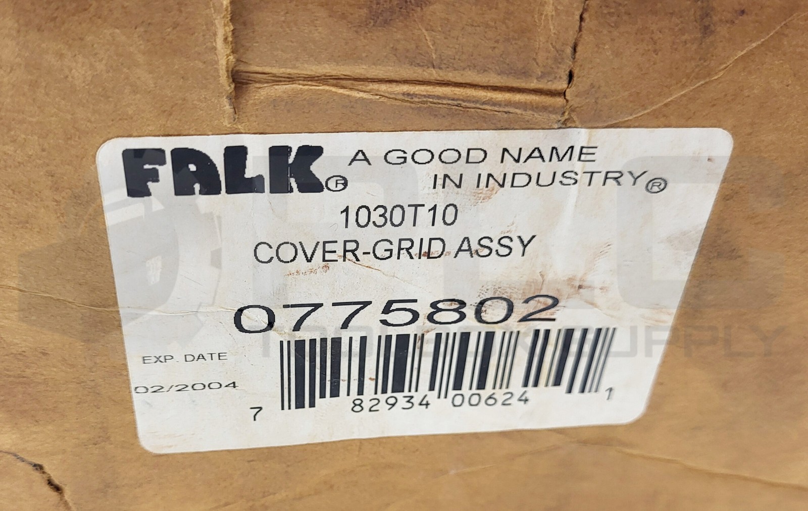 NEW FALK 1030T10 COVER-GRID ASSEMBLY SHAFT COUPLING 0775802 *READ*
