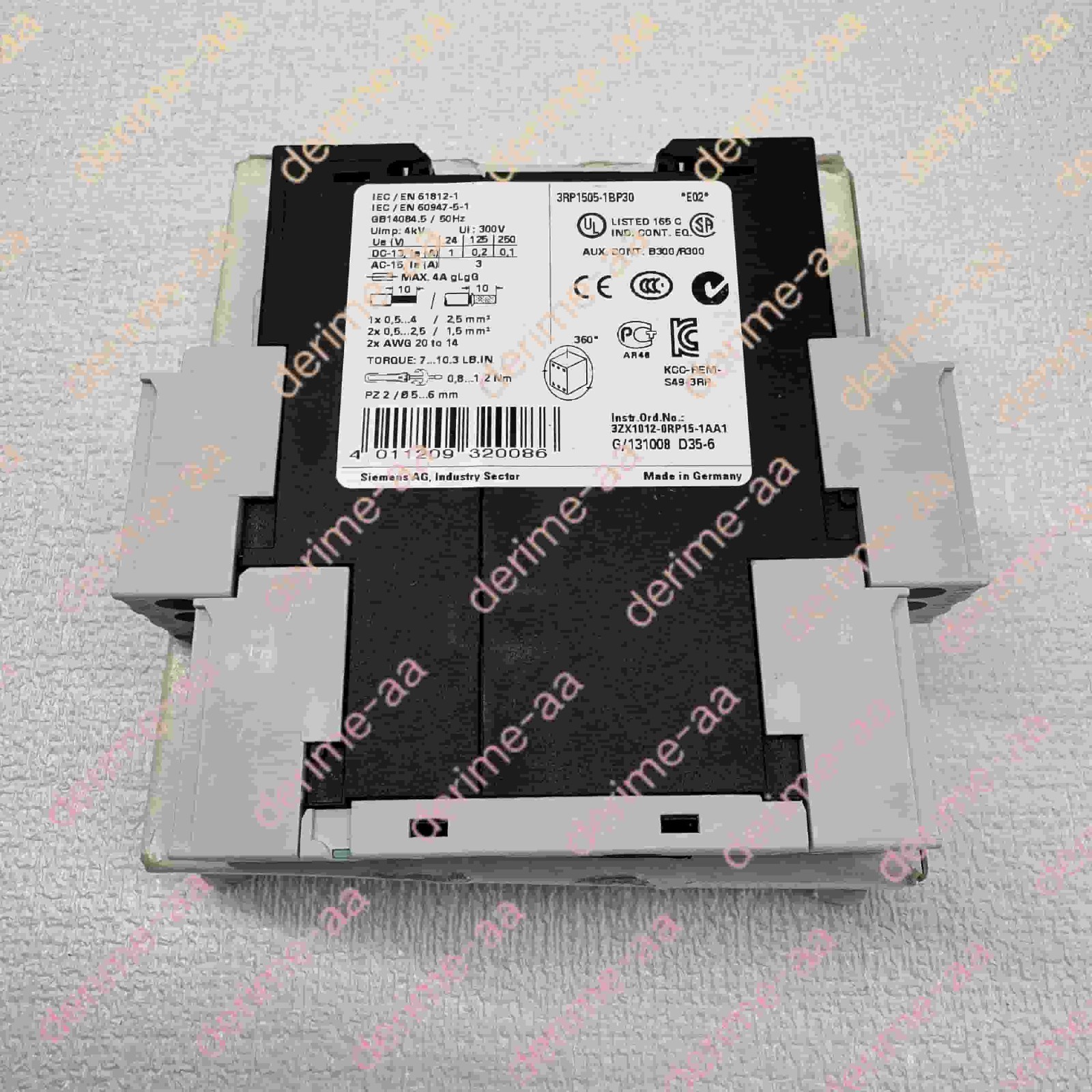SIEMENS 3RP1505-1BP30 Time relay#1pcs new in box