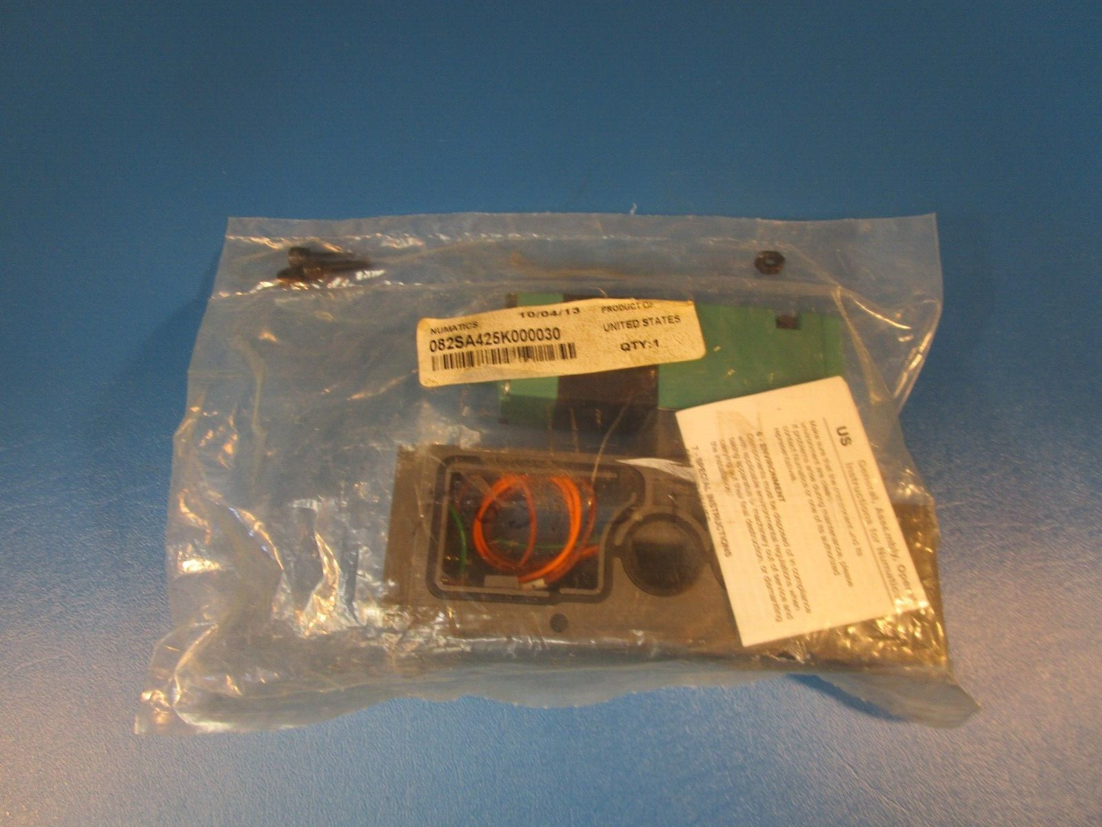 NUMATICS 082SA425K000030, Single Solenoid Valve, 1/4″ PORTS, 2-POSITION 4-WAY