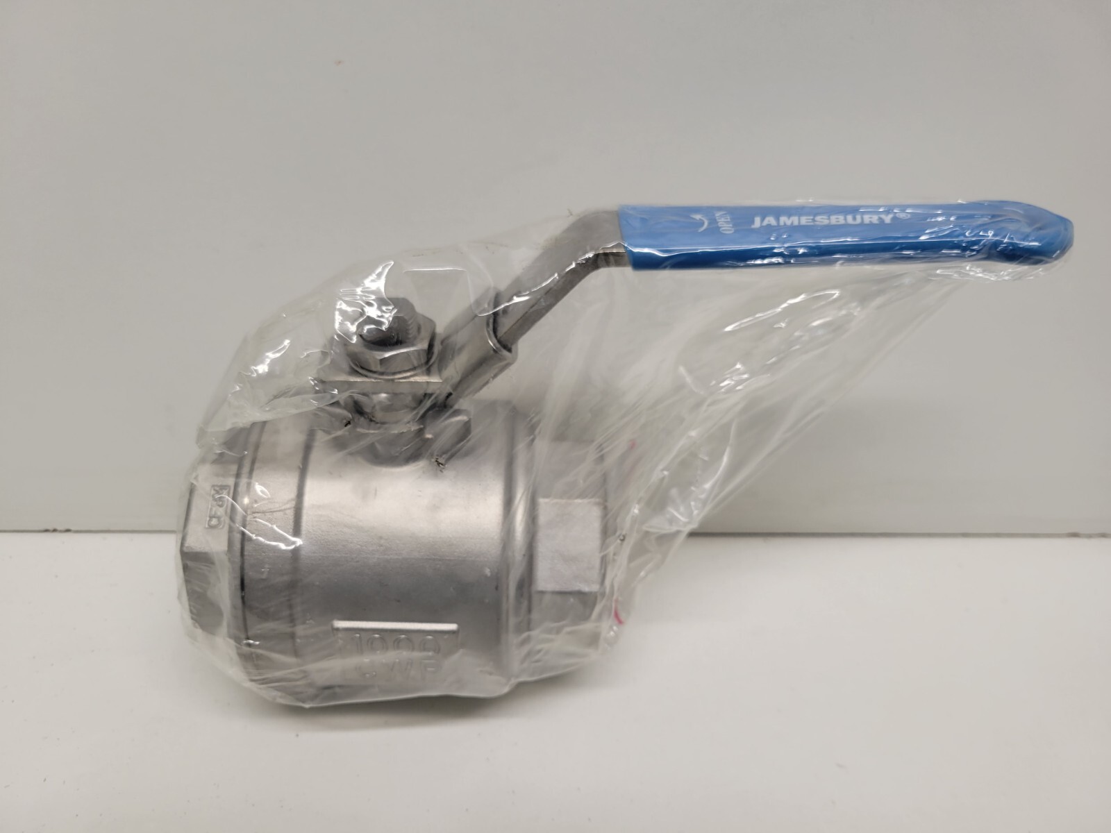 NEW OLD STOCK! JAMESBURY 2″ SS BALL VALVE CF8M 1000-CWP 6F3600TTB