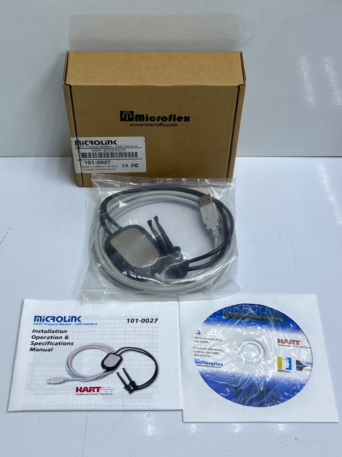 MICROFLEX MICROLINK 101-0027 USB HART PROTOCOL MODEM