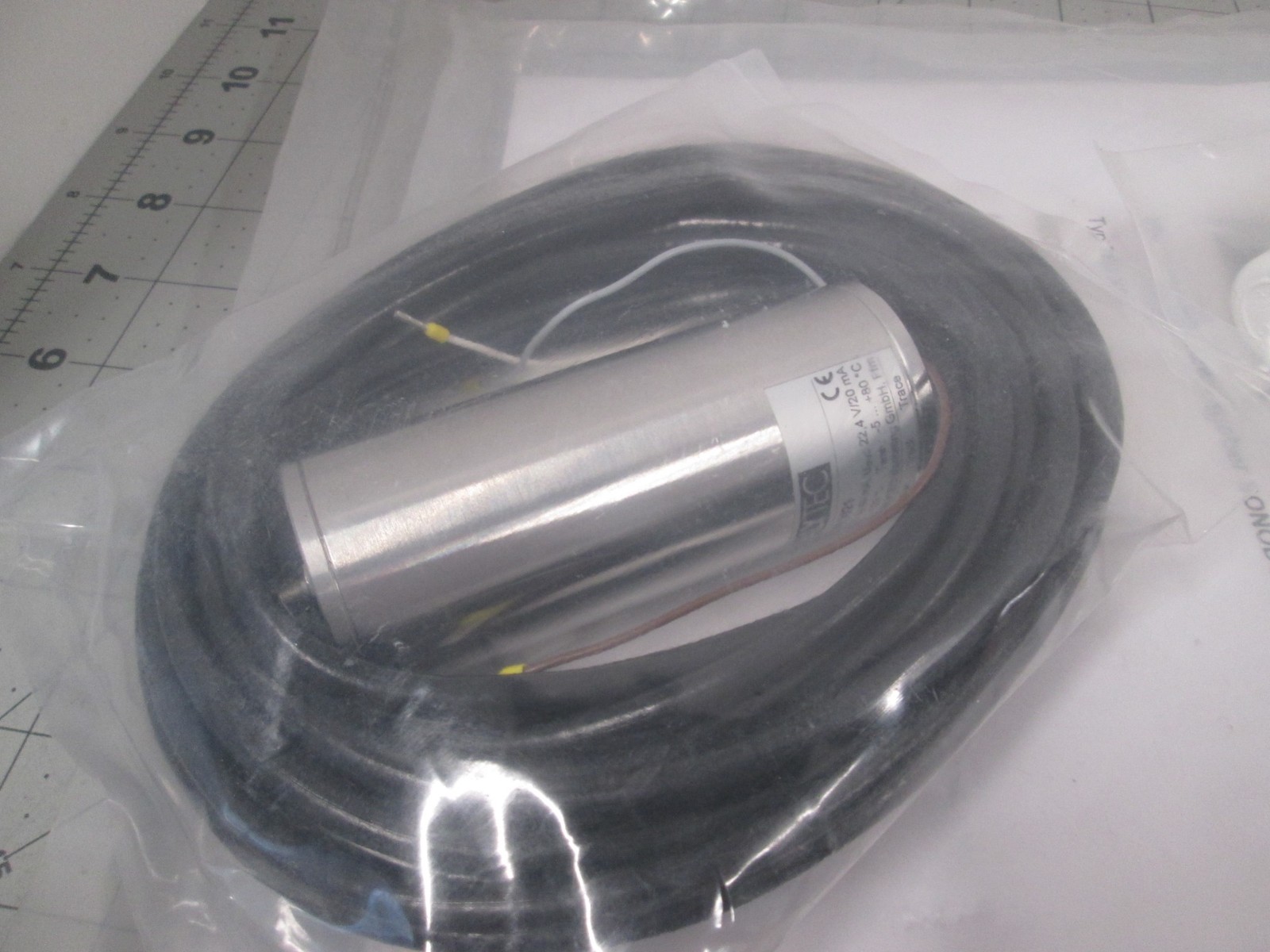 Analytec, Ultrasonic Level Switch, Type 789.1021 w/ Instruction Manual, New
