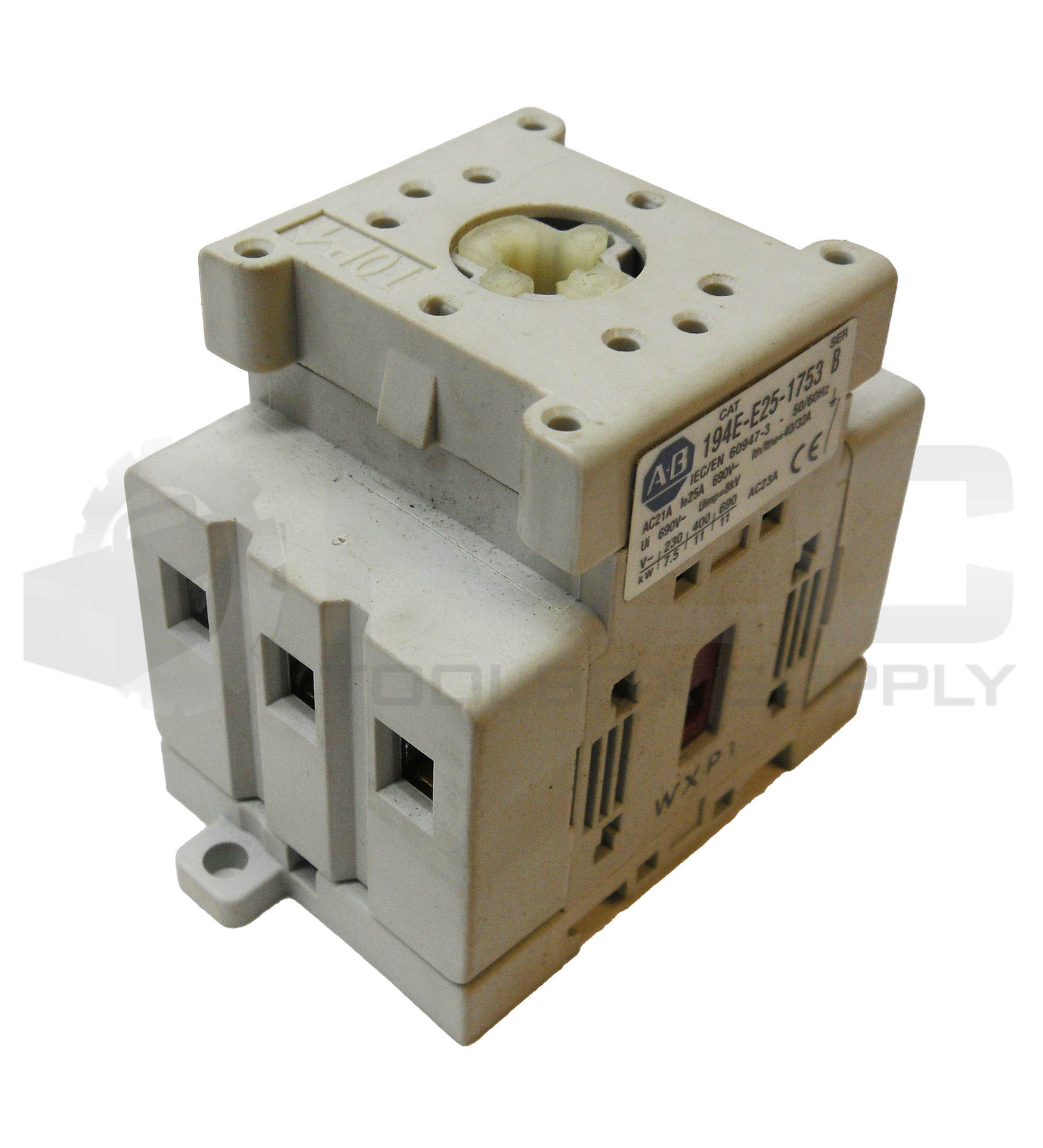 NEW ALLEN BRADLEY 194E-E25-1753-6N EMERGENCY SWITCH 25A 194E-E25-1753 *READ*