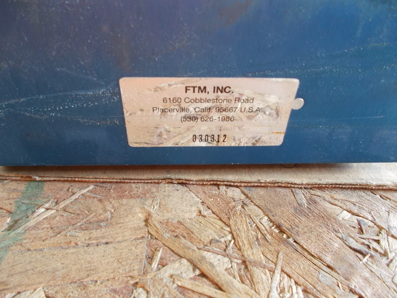 FTM AEC System 030312 Operator Display Panel *FREE SHIPPING*