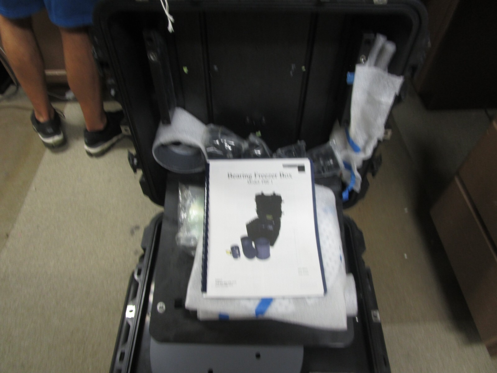 Black Ice Tools Portable Bearing Freezer PBF 1 with Pelican 0340 Case
