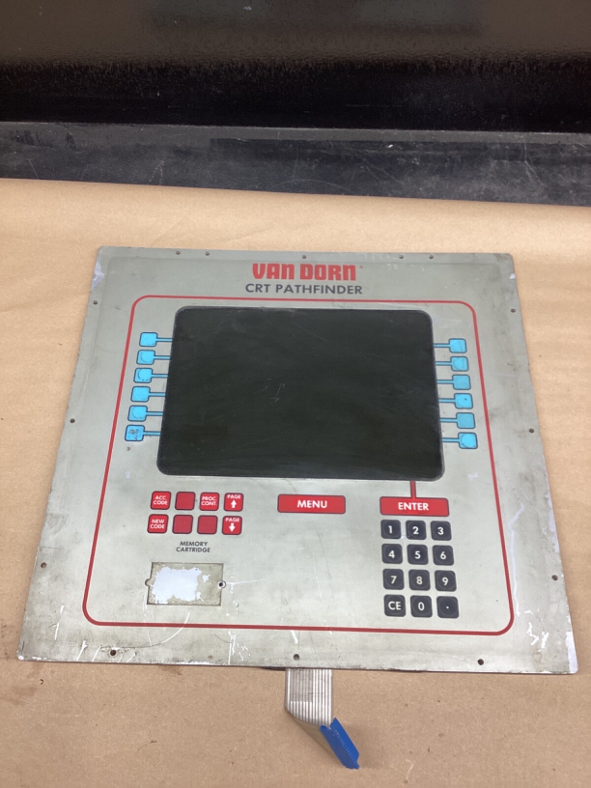 VAN DORN CRT Pathfinder Operator Keyboard PATHFINDER #4001A42PR2