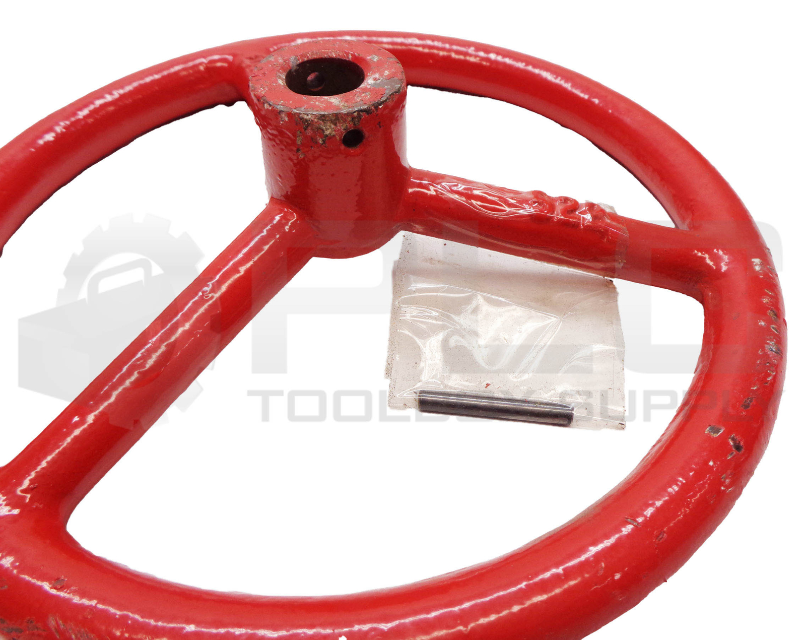 NEW BRAY 04-080093603 RED 8″ HAND WHEEL W/PIN