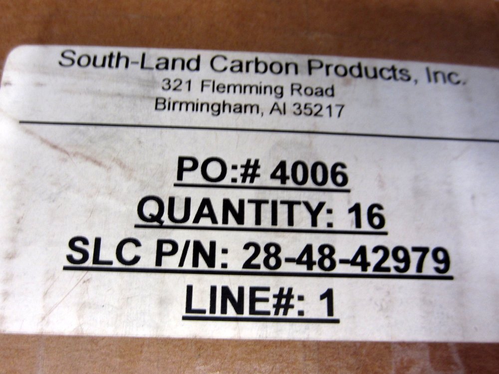 South-Land Carbon 28-48-42979 Carbon Brush 42979 (Pack of 6)