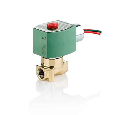 ASCO 8262H21 1/4″ Brass Solenoid Valve NC