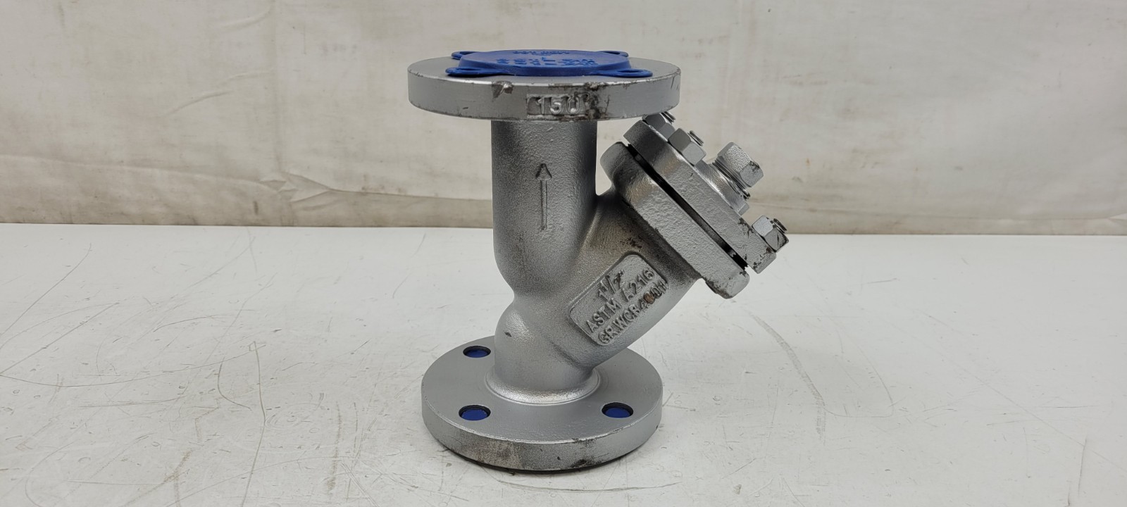 TITAN-FCI YS-61 1-1/2″ Flanged Y-Strainer – ASTM A216 Cast Steel Class 150