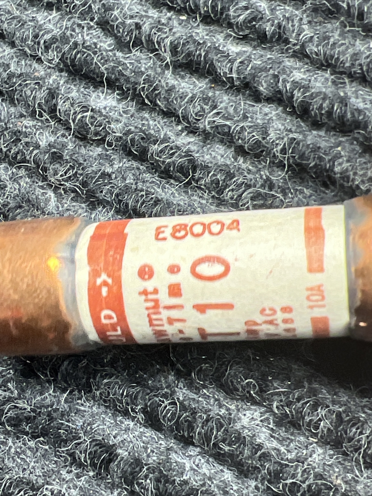 NOS Lot of 3 GOULD SHAWMUT 0T10 10 AMP FUSE