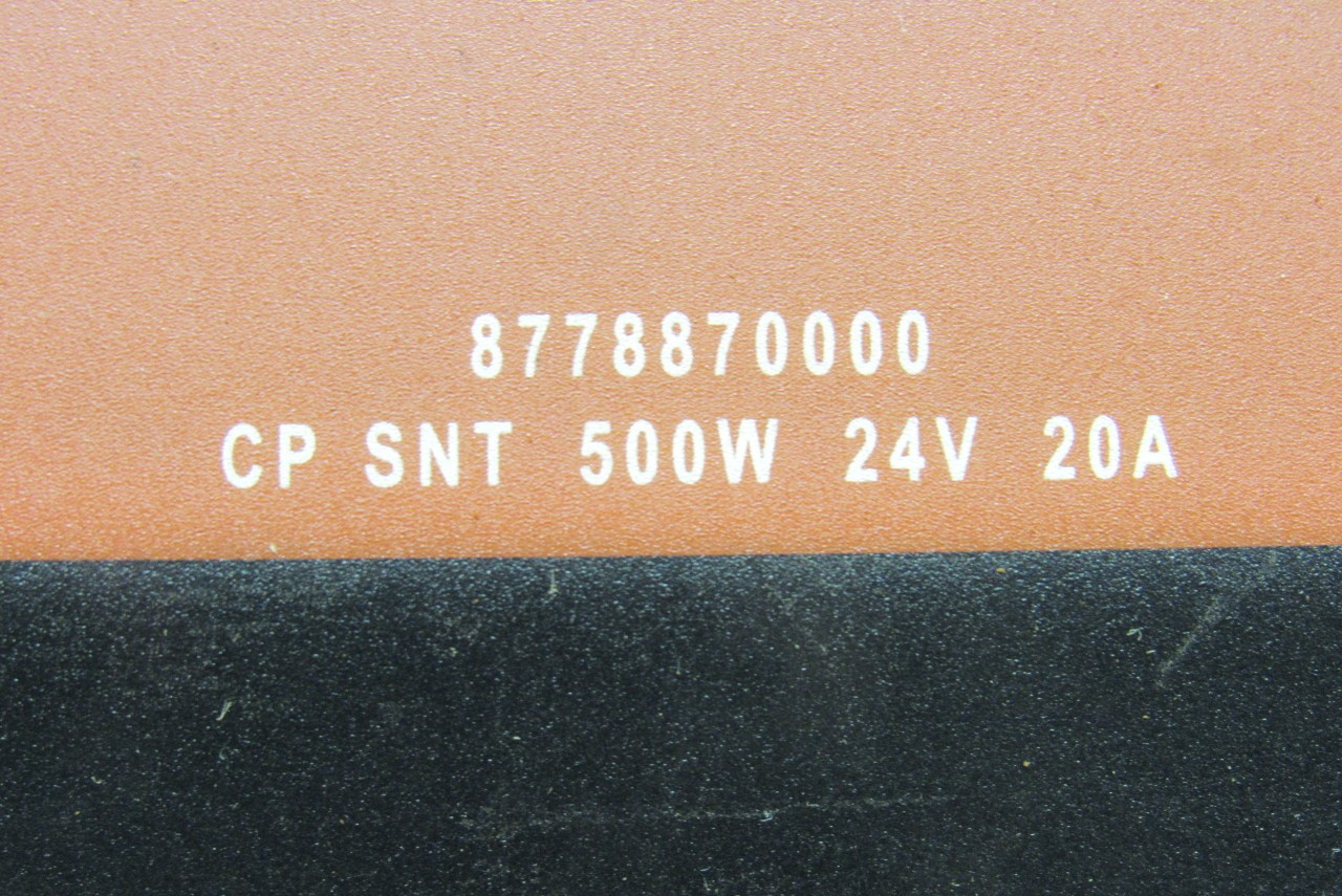 Weidmuller 8778870000 500W 250V Input 24V 20A AC/DC Converter Power Supply