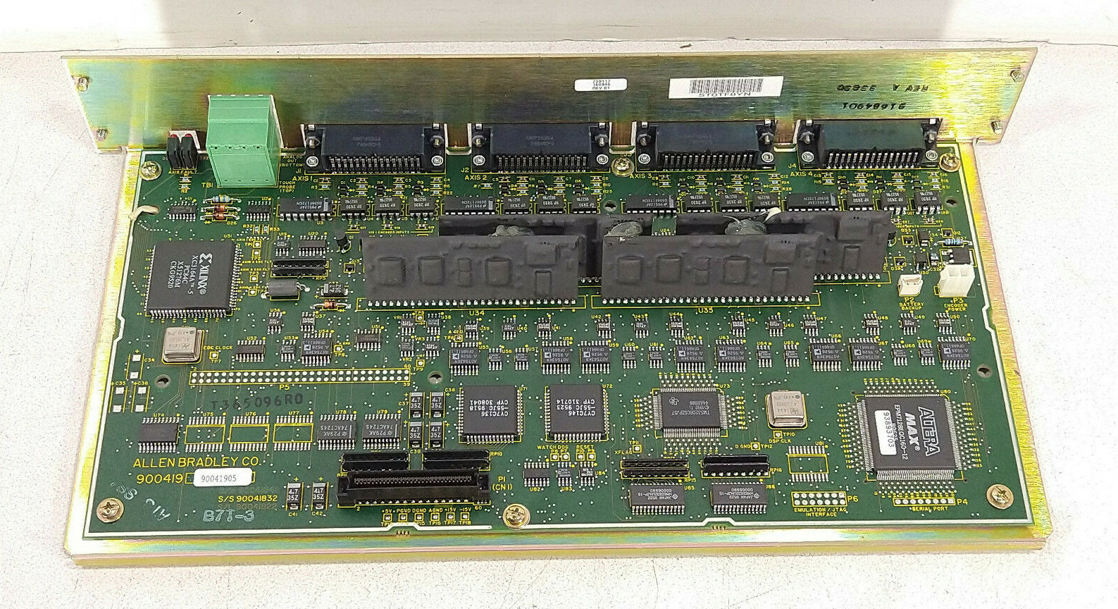 1 USED ALLEN-BRADLEY 8520-ENC4 DIGITAL 4AXIS SERVO MODULE SER. B REV. 01