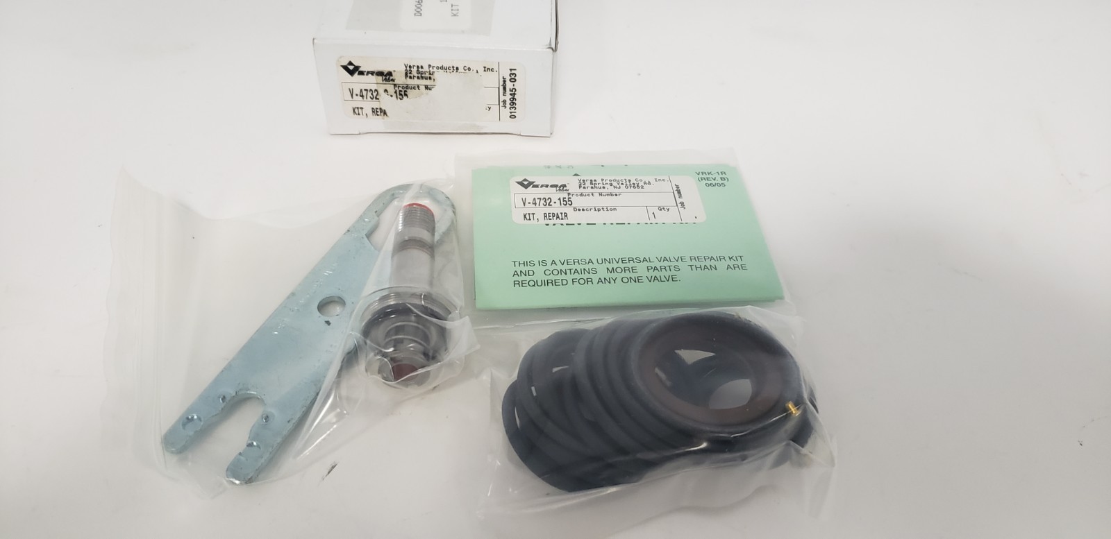VERSA V-4732-155 UNIVERSAL VALVE REPAIR KIT, NIB