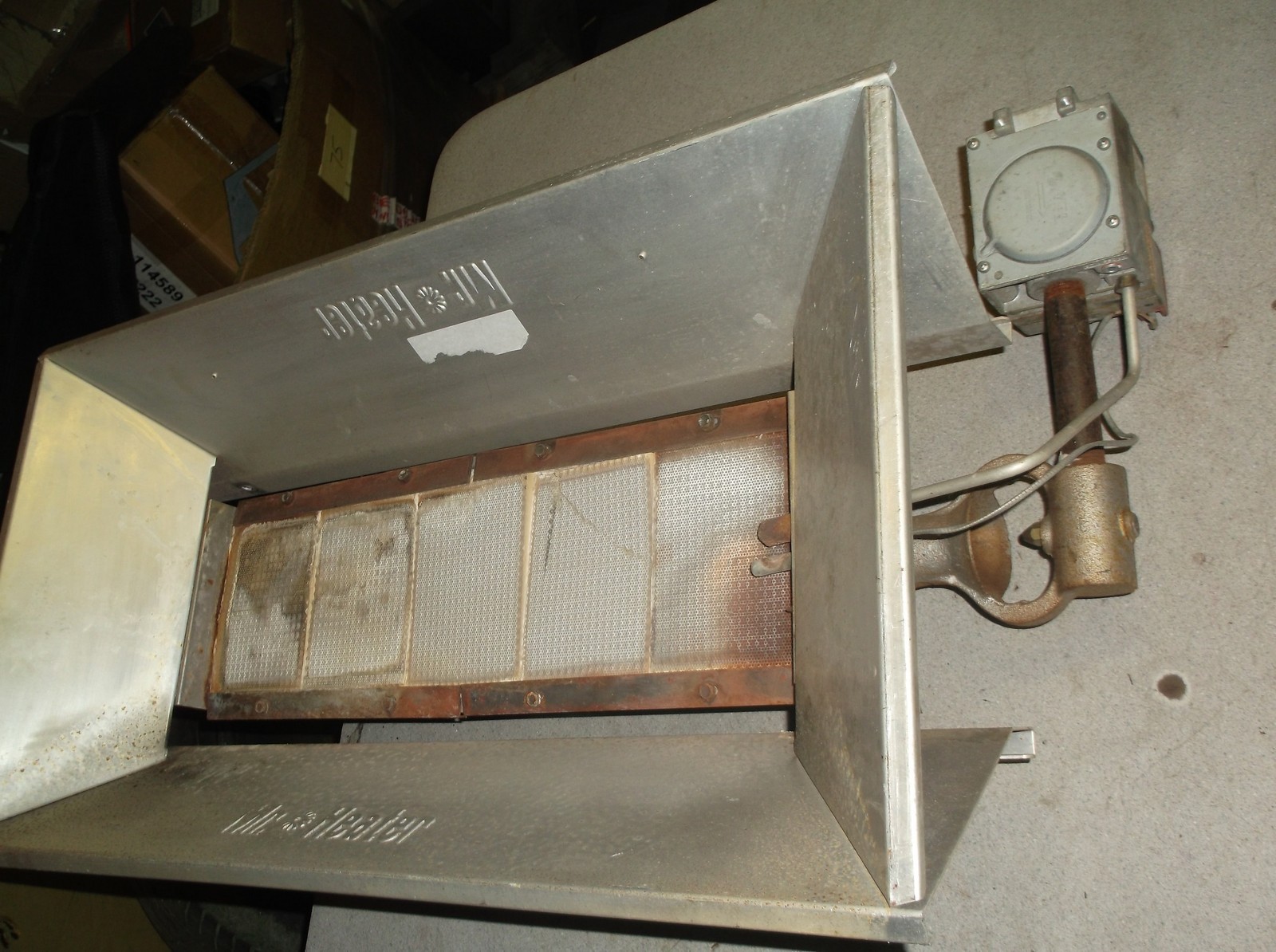 Mr Heater MH40LP Radiant Shop Garage Heater Infrared, Broken Elements