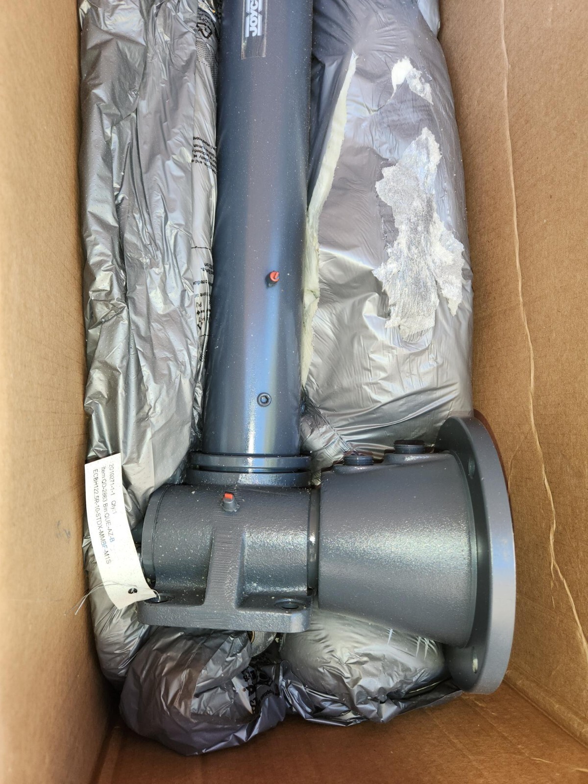 joyce electric cylinder ECBH122.5R-10-STDX-MMBF-M1S