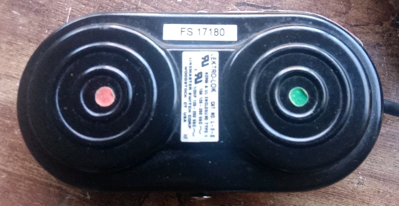 Linemaster L-2-S Foot Operated Switch 6-pin