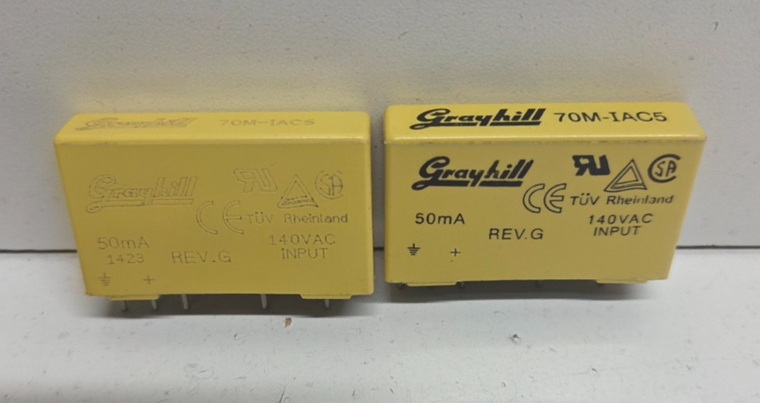 LOT OF 2 NEW NO BOX! GRAYHILL POWER MODULES 70M-IAC5