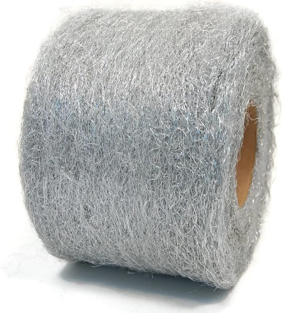 Aluminum Wool Medium Grade 1LB Roll By Rogue River Tools Soft Clean