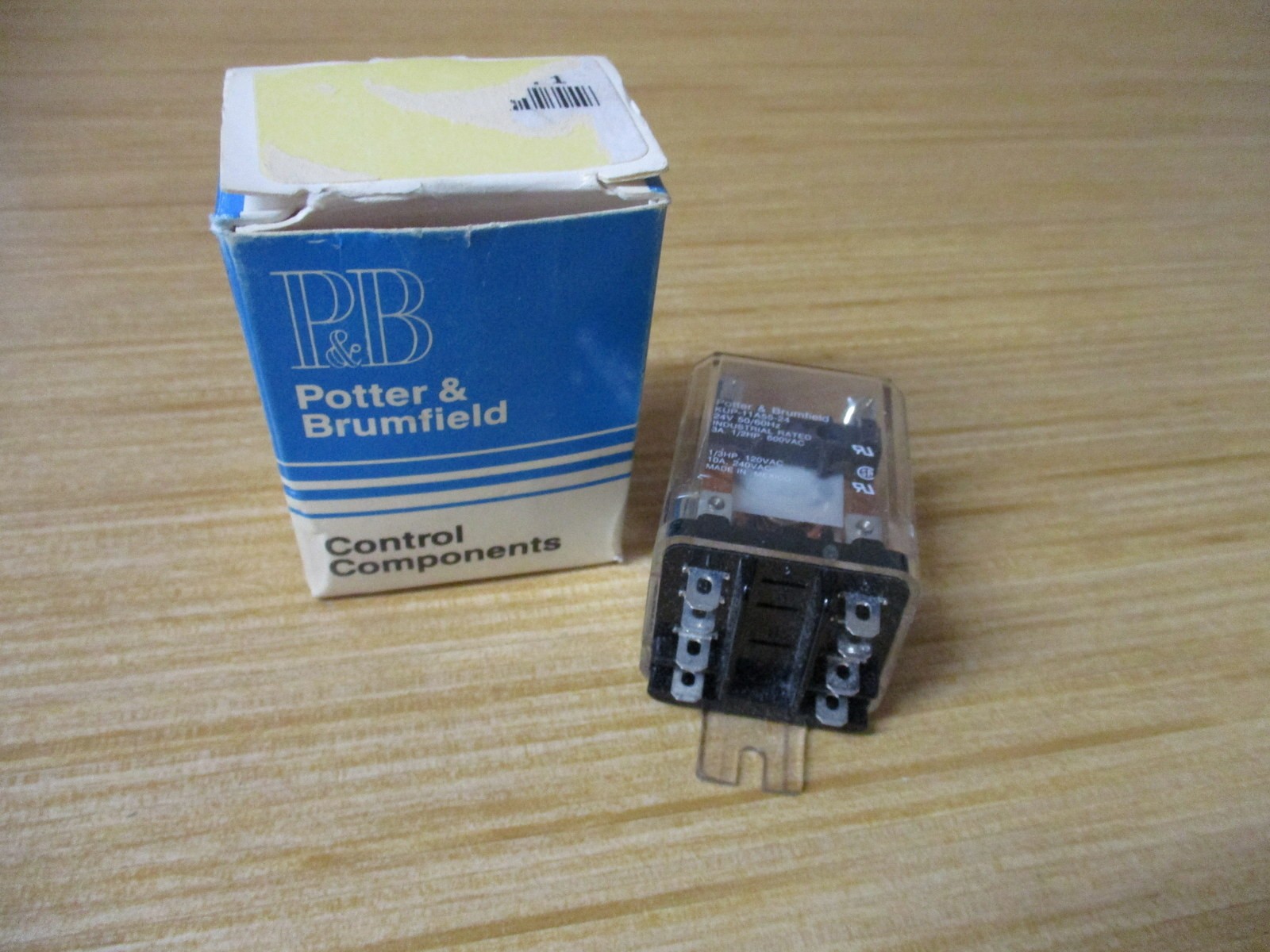 Potter & Brumfield KUP-11A55-24V AC Relay KUP11A55-24VAC