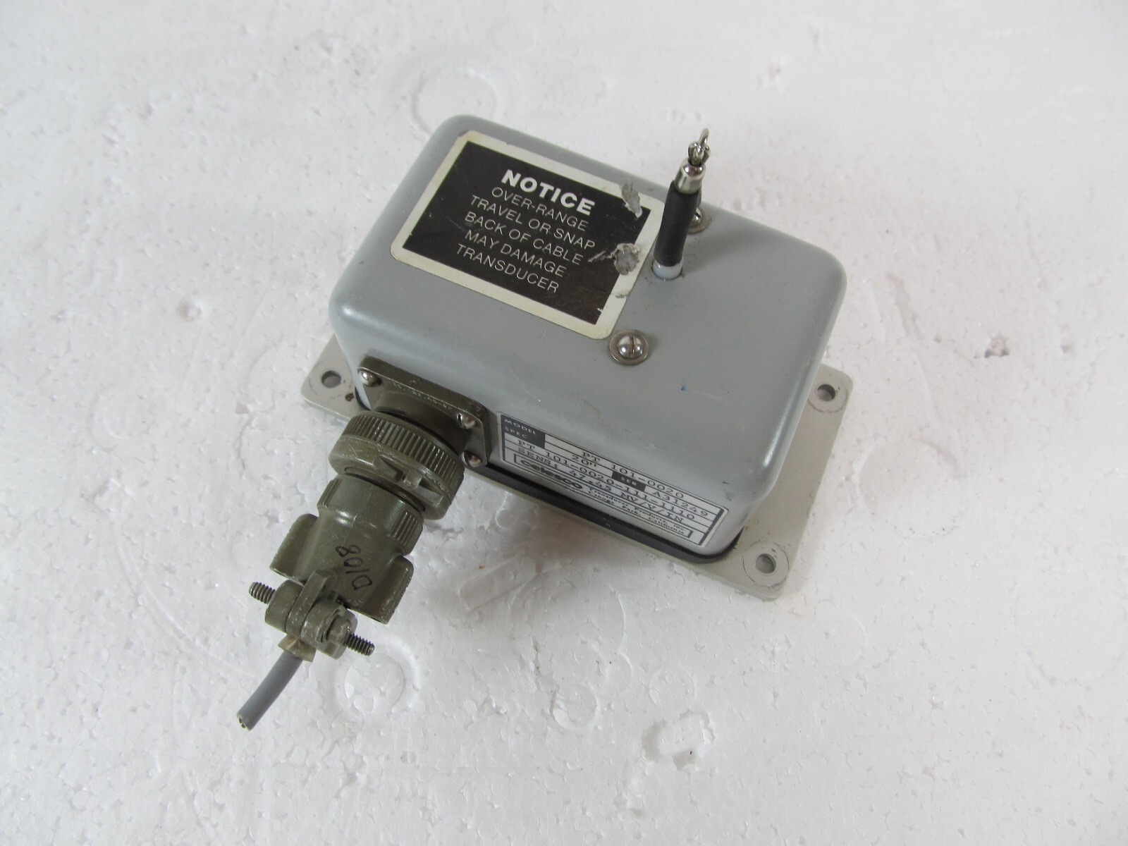 Celesco PT 101-0020-111-1110 Cable Extension Position Transducer