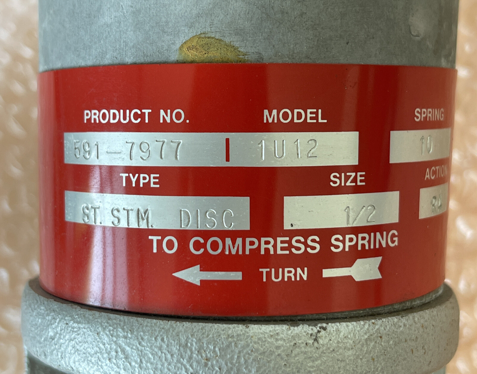 NEW OLD STOCK- Powers Flowrite Valve 591-7977 1U12 1/2” Spring- 10 + Warranty!