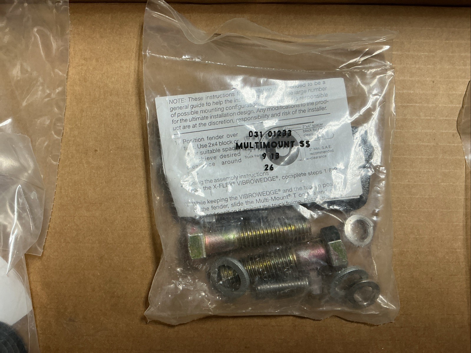 NEW FLEET ENGINEERS 031-01228 XFLEX MULTIMOUNT SET TOP RADIUS SS
