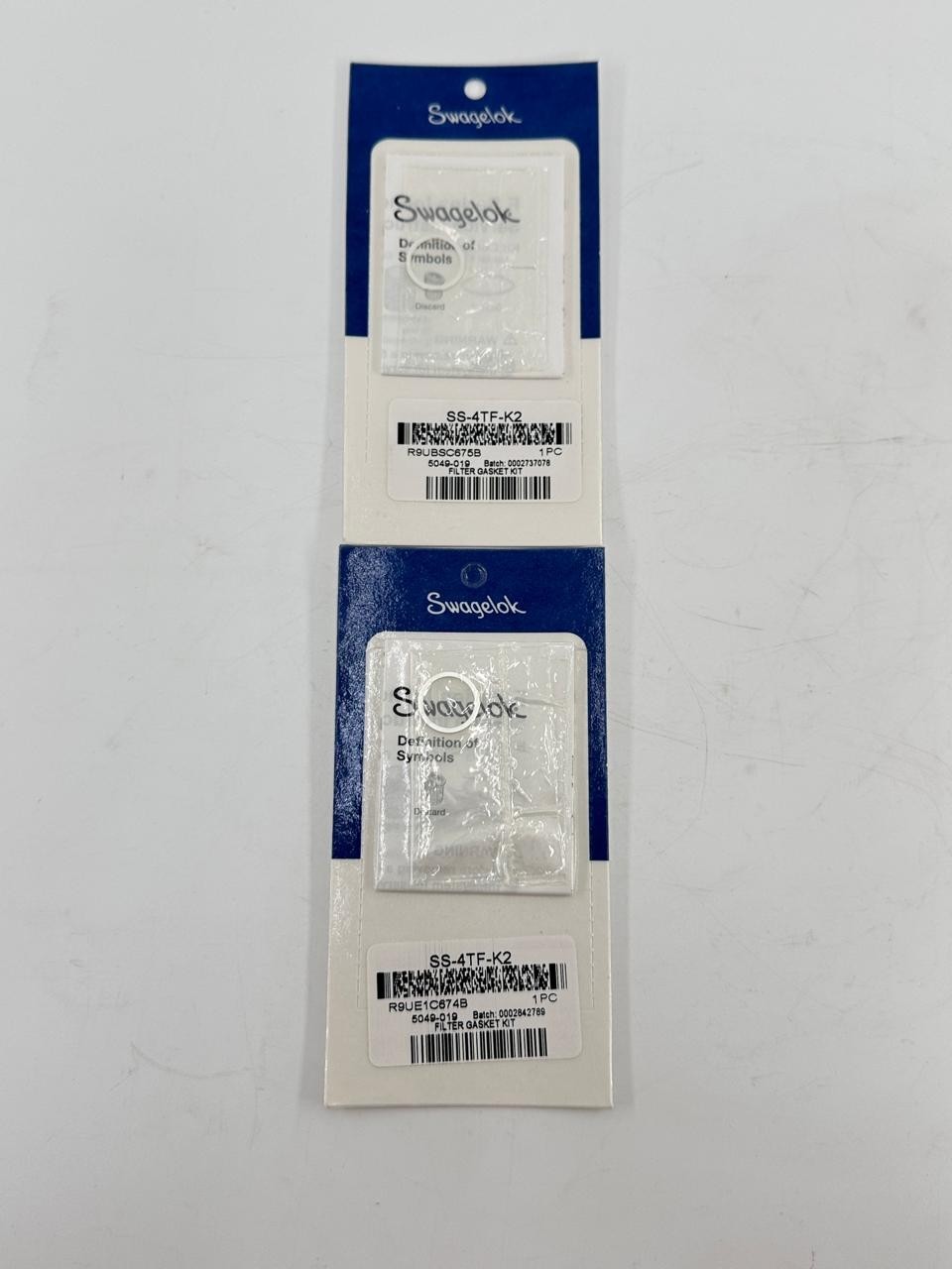 SWAGELOK FILTER GASKET KIT SS-4TF-K2 – LOT OF 10 PCS