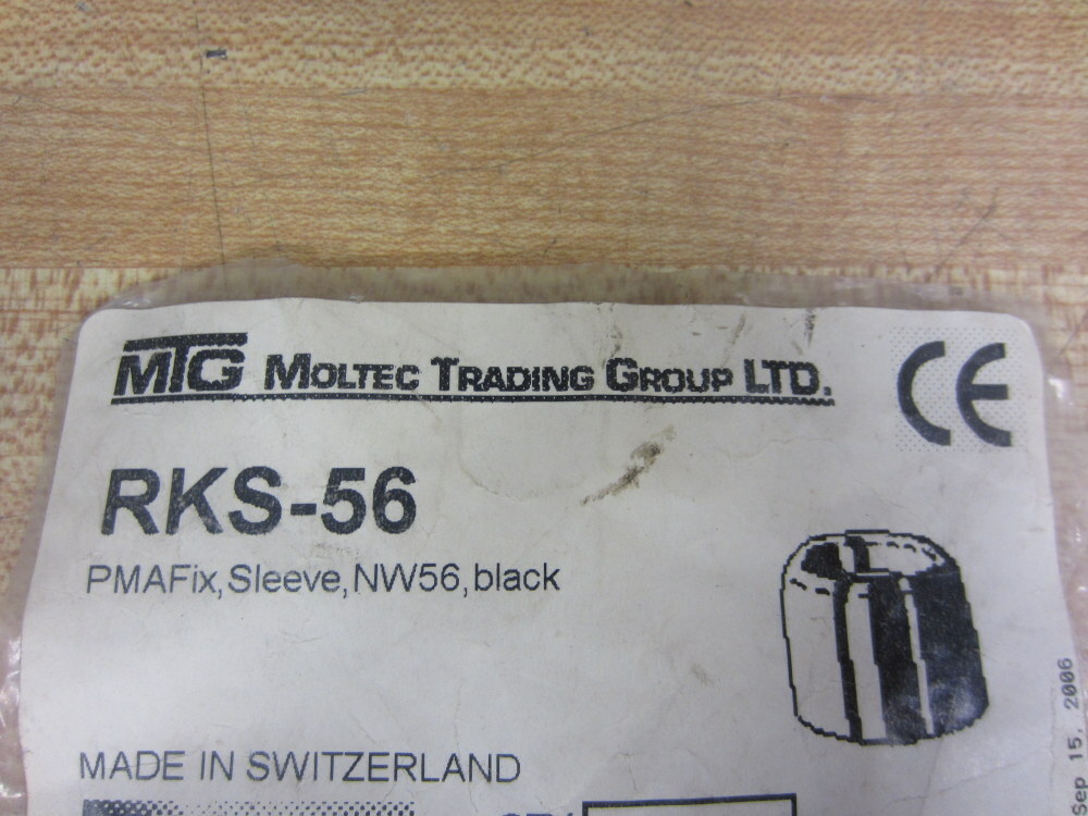 MTG Moltec RKS-56 PMA Fix Sleeve NW56 Black (Pack of 310)
