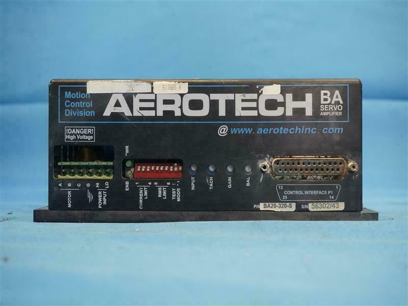 Aerotech BA20-320-S BA20320S Servo Amplifier