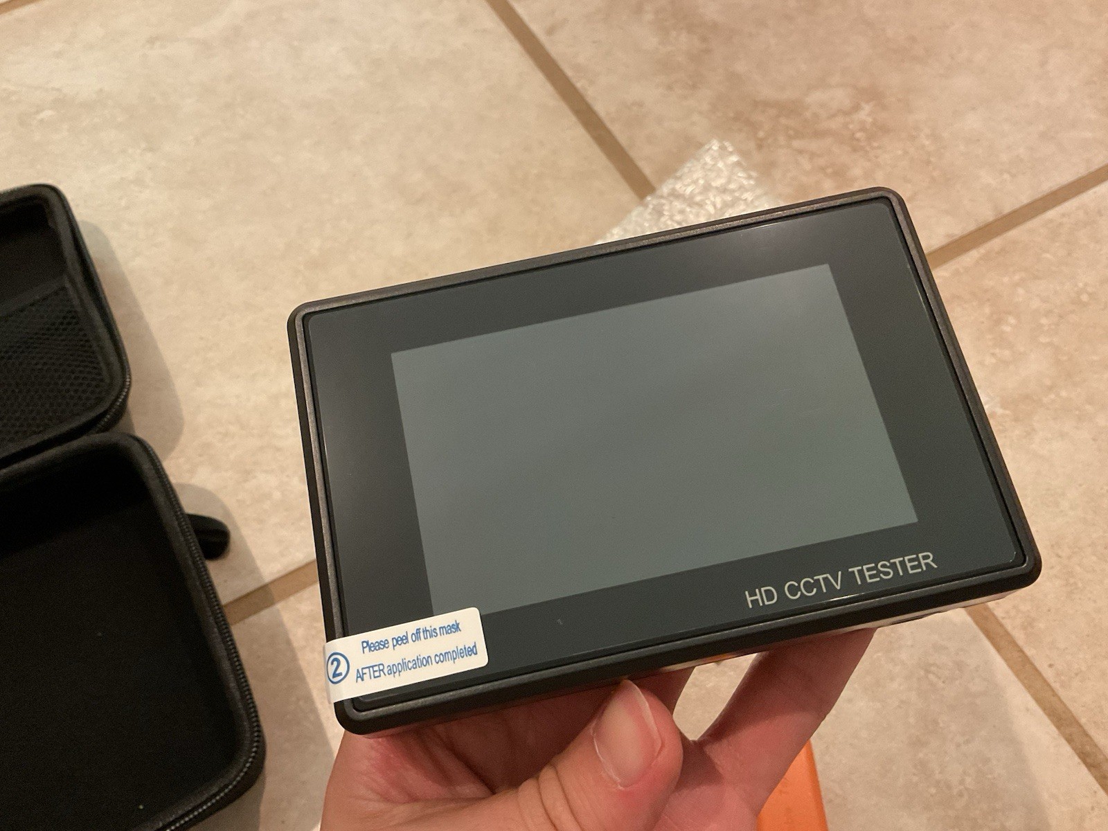 IPC-1800ADH PLUS 4″ Touch Screen CVI TVI AHD CVBS 8MP IP HD CCTV H.265 Tester
