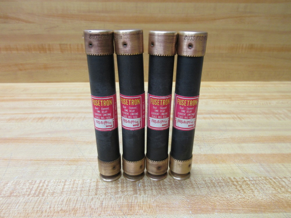 Buss FRS-R-5-6/10 Bussmann Fuse Cross Ref 3W686 (Pack of 4)