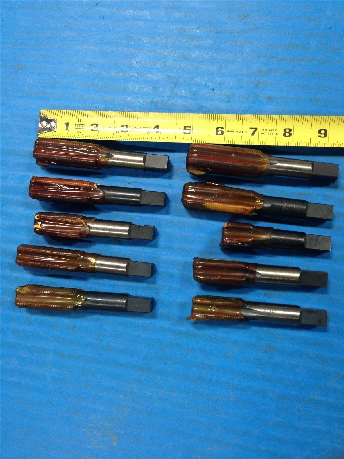 LOT OF 50 REFURBISHED NORTH AMERICAN BESLY 3/4″-16NF TAPS (J3)