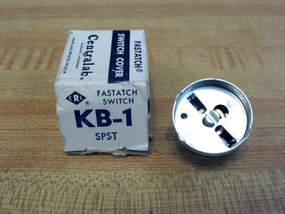 Centralab KB-1 Fastach Switch Cover KB1