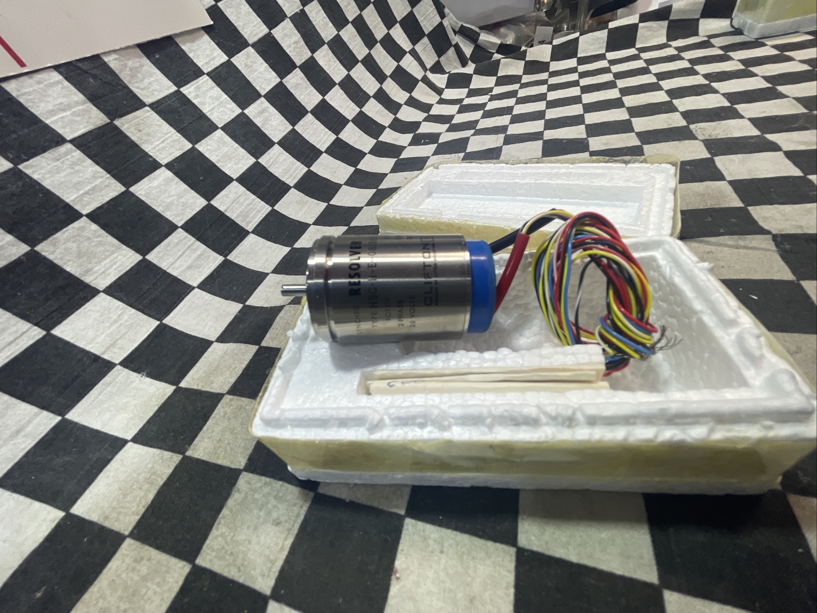 CLIFTON PRECISION HSC-11-E-08/B651, HSC11E08B651, BRUSHLESS VECTOR RESOLVER