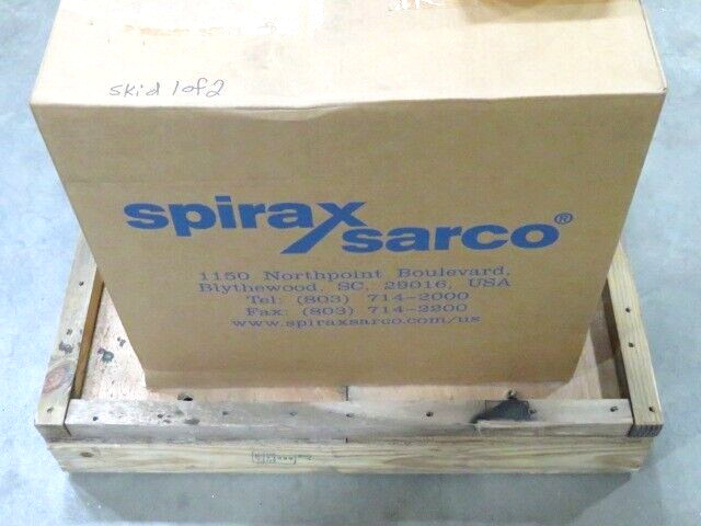 3″ Spirax Sarco #25P Main Valve CL125 Pilot Operated Regulator 54681 NEW 2020