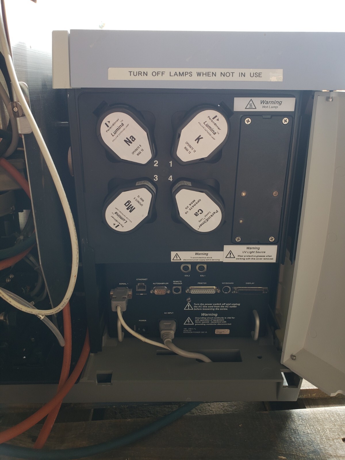PERKIN ELMER ANALYST 400 B3150080 ATOMIC ABSORPTION SPECTROMETER