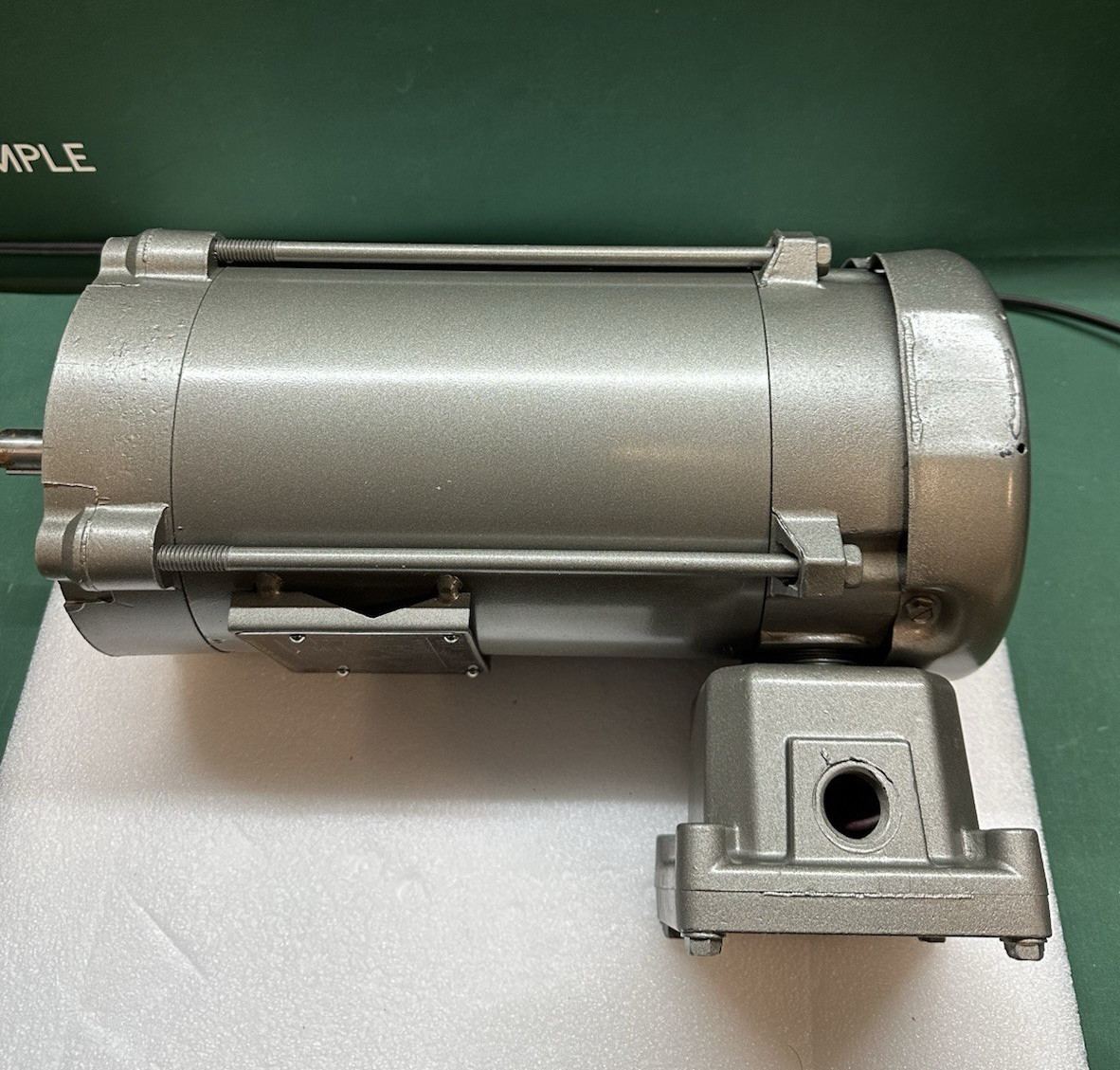 BALDOR Electric Motor, 1 HP, 230/460V, 3 Phase, 3450 RPM, 56J, JM7013, Haz. Loc.