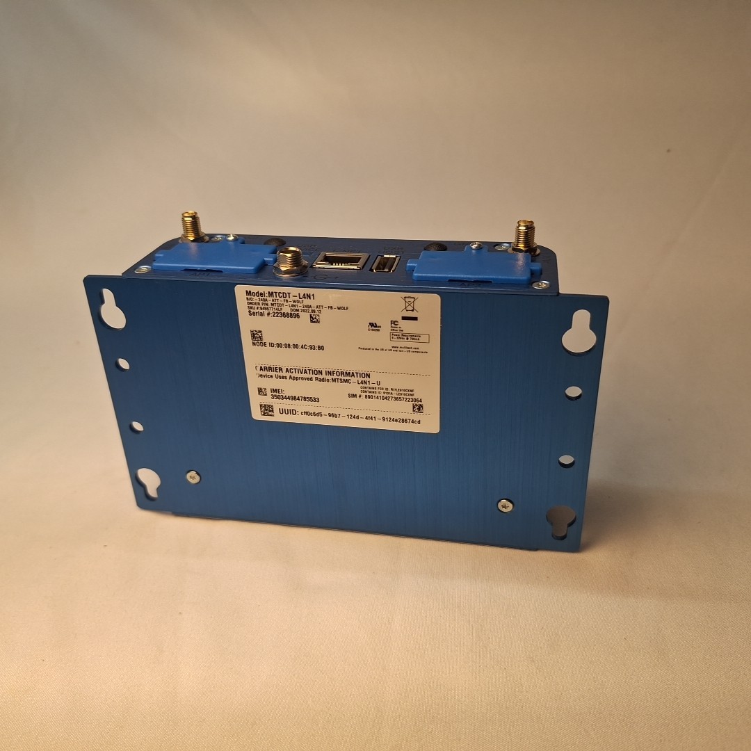 MULTITECH 94557714LF Conduit mPower Gateway MTCDT-L4N1-240A-ATT-FB-WOLF