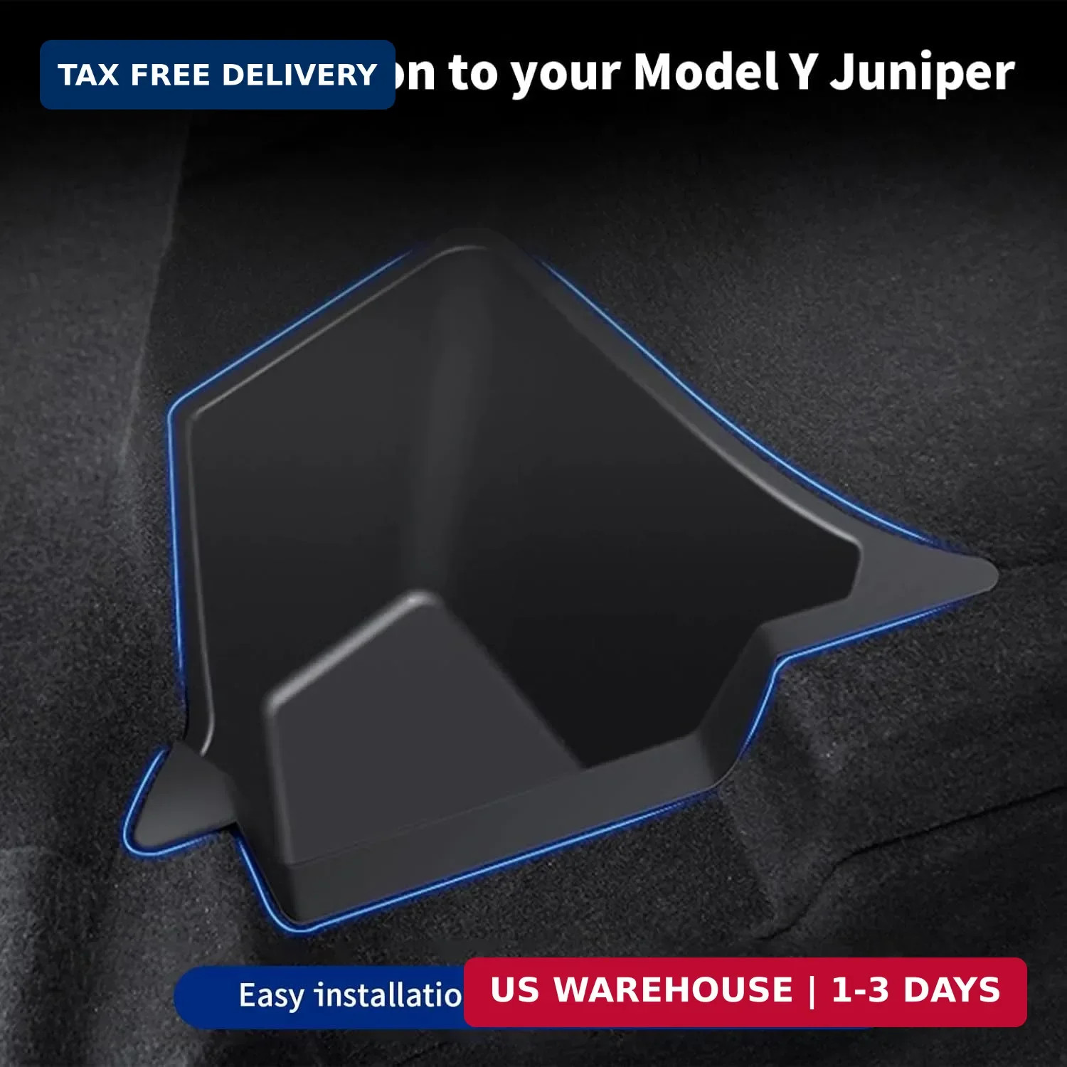 Tesla Model Y Juniper Rear Trunk Storage Bins 2025 2026 Tesla Model Y Juniper Tr