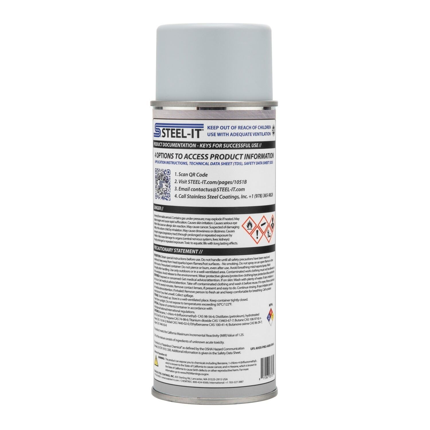 1051B Polyurethane Aerosol, Industrial Paint Coatings, Weldable, Easy to Appl…